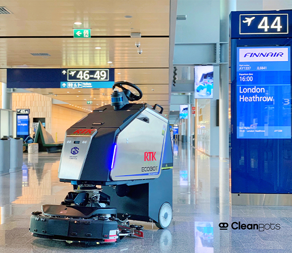 Scrubber 75 在赫爾辛基-萬塔機場工作